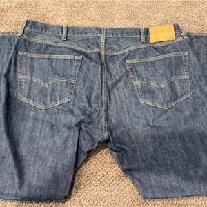 Levi's Relaxed Fit Denim Jeans - Classic Blue 501